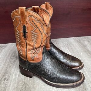 Lucchese 2000 Classic Two-Tone Western Cowboy Boots Men’s Size 10.5 D